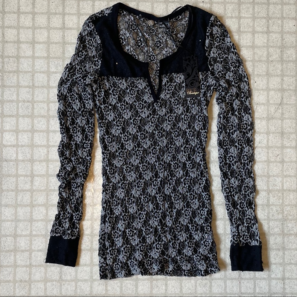 NWT BKE boutique top size M